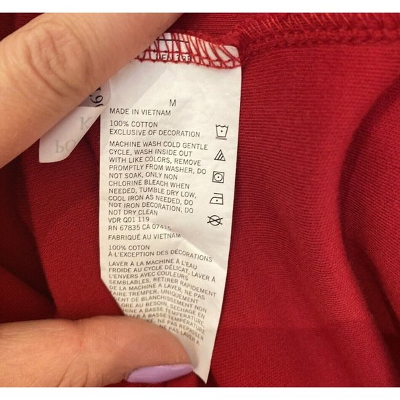 Nautica Red Striped Collar Polo Men’s Size M - Picture 7 of 10